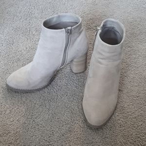 DV from Target nude ankle booties